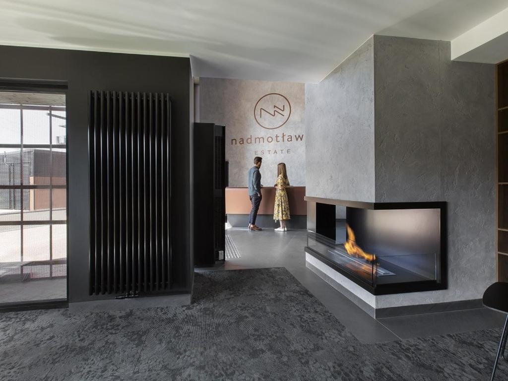 Apartament Nadmotlawie Estate Black Danzica Esterno foto